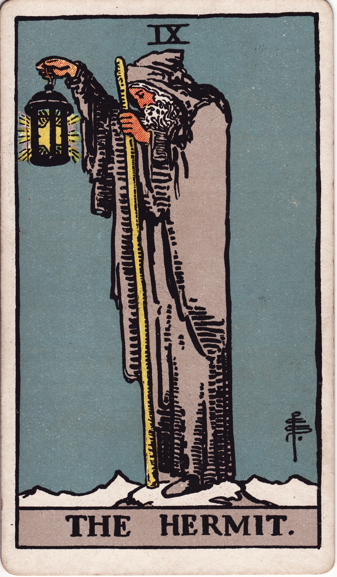 O Eremita — Tarot