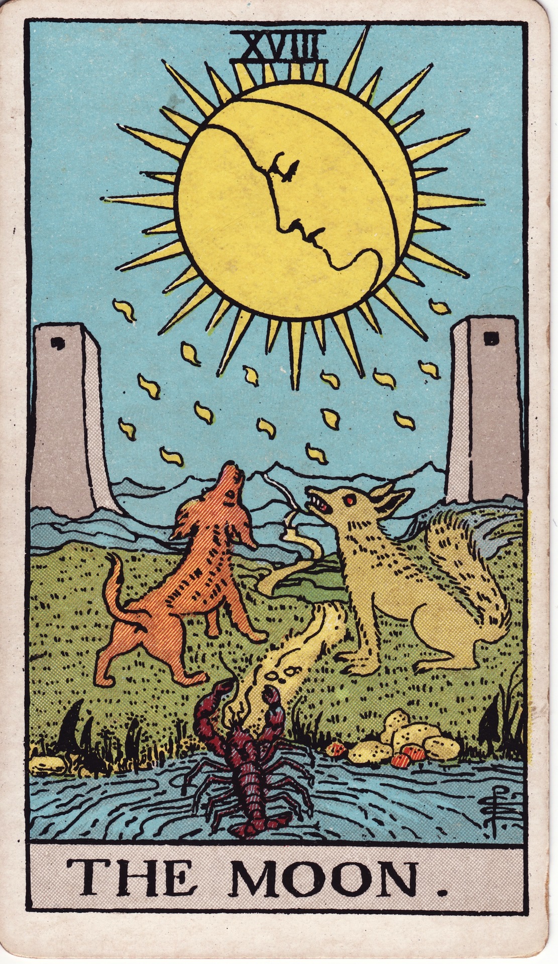 A Lua — Tarot