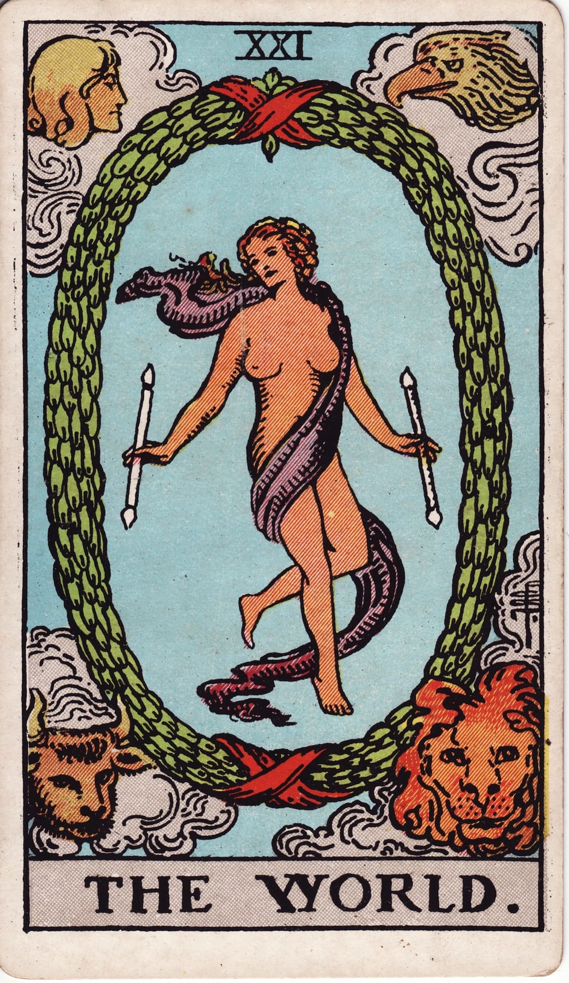 O Mundo — Tarot