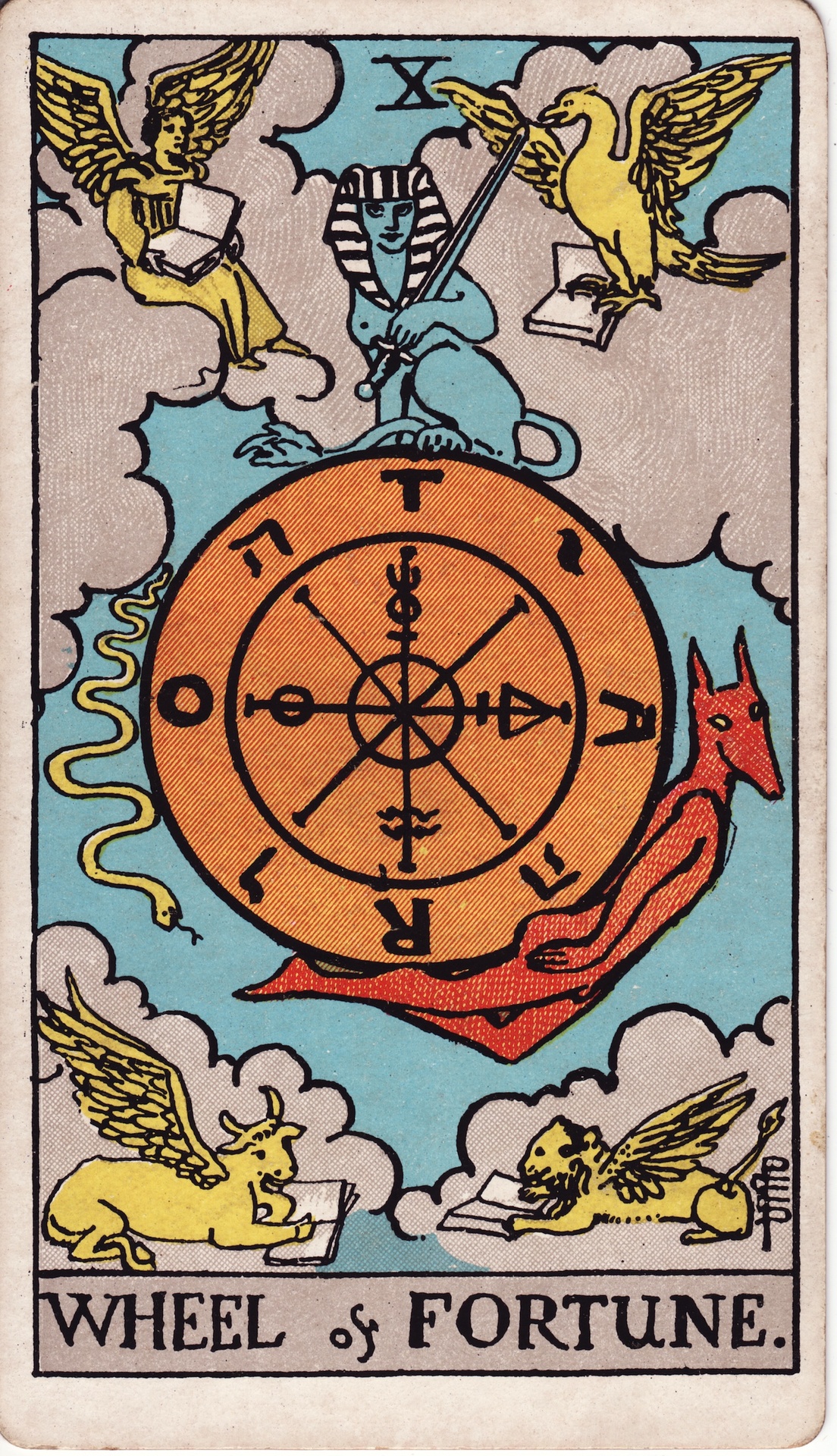 A Roda da Fortuna — Tarot